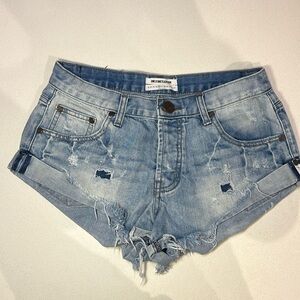One teaspoon denim shorts!
